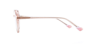 Women Urban Eyeglasses: Mead - Pink - SpaceSMART Eye Clinic (Side View)
